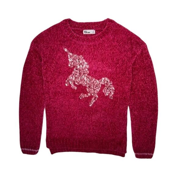 EPIC THREADS S  DARK PINK SWEATER - Picture 1 of 3